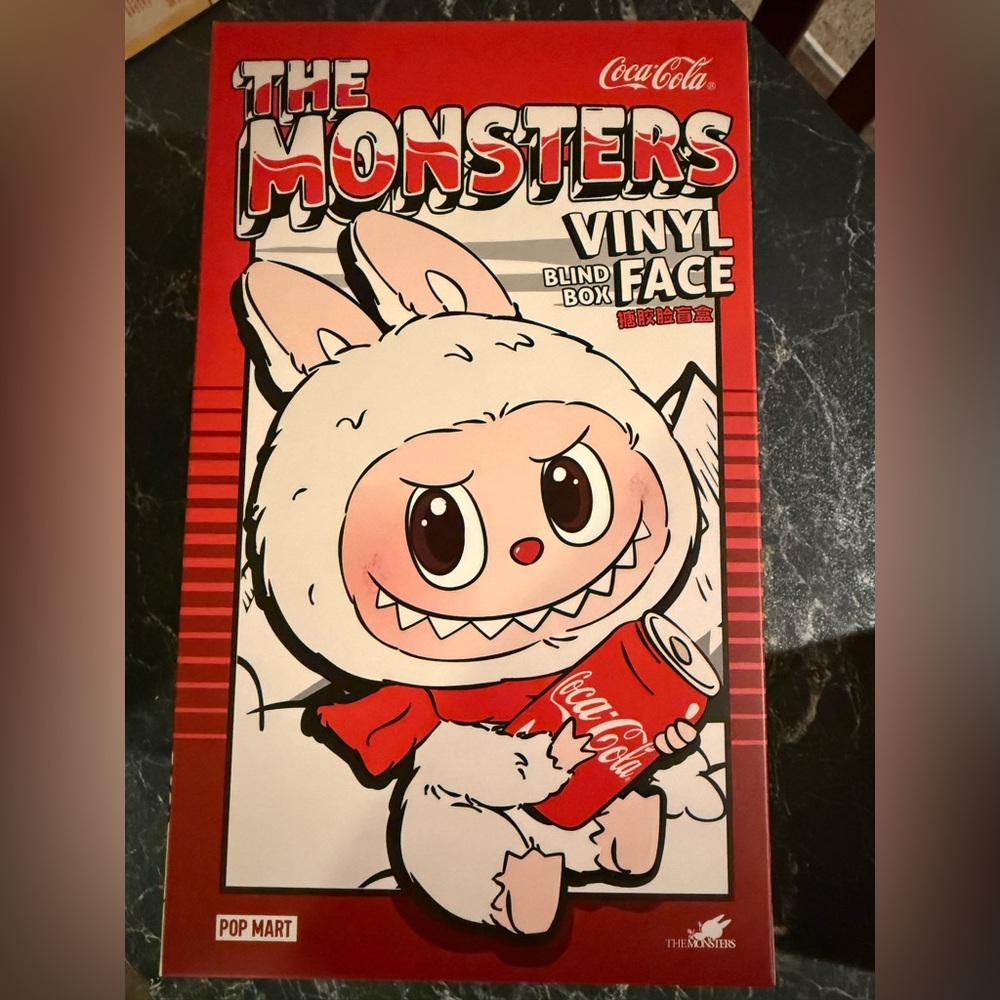 Pop Mart The Monsters Coca-Cola Vinyl Plush and Figure BUNDLE - Picture 2 of 10